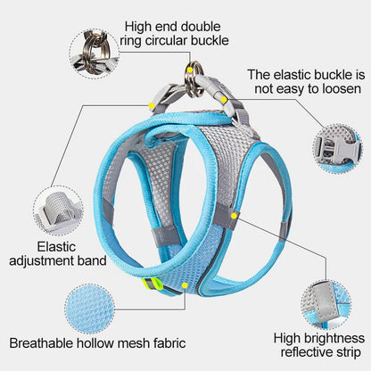Dog Harness Small Breed Harness for A Small Dog Large Dog Harness Harnait Chest GXQ03