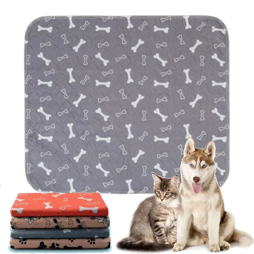 Durable Super Absorbent Pet Bed Mat Washable Anti-Slip Dog Urine Pad Waterproof Leak-Proof Pet Training Pads Dogs