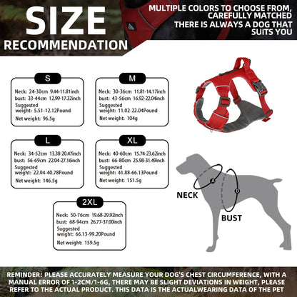 Anti-escape Pet Dog Vest Harness Reflective Adjustable Arn s Para Perros For Medium Large Dogs