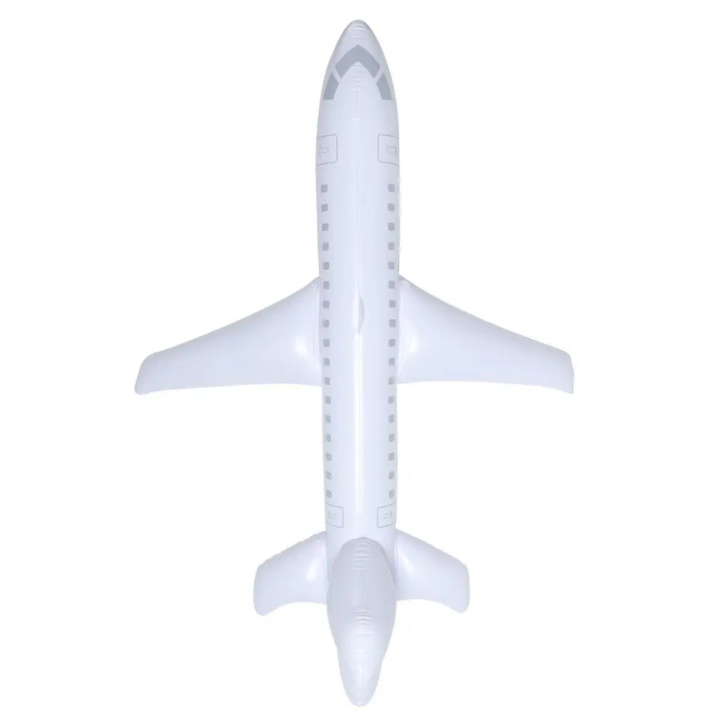 100cm Inflatable Airplane Float Airplane Ball with Inflatable Tube for Outdoor Swimming Outdoor Inflatable Toy For Kids
