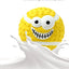 New Smiley Face Ball Latex Sound Toy Molar Teeth Cleaning Pet Latex Ball Dog Toy Pet Supplies