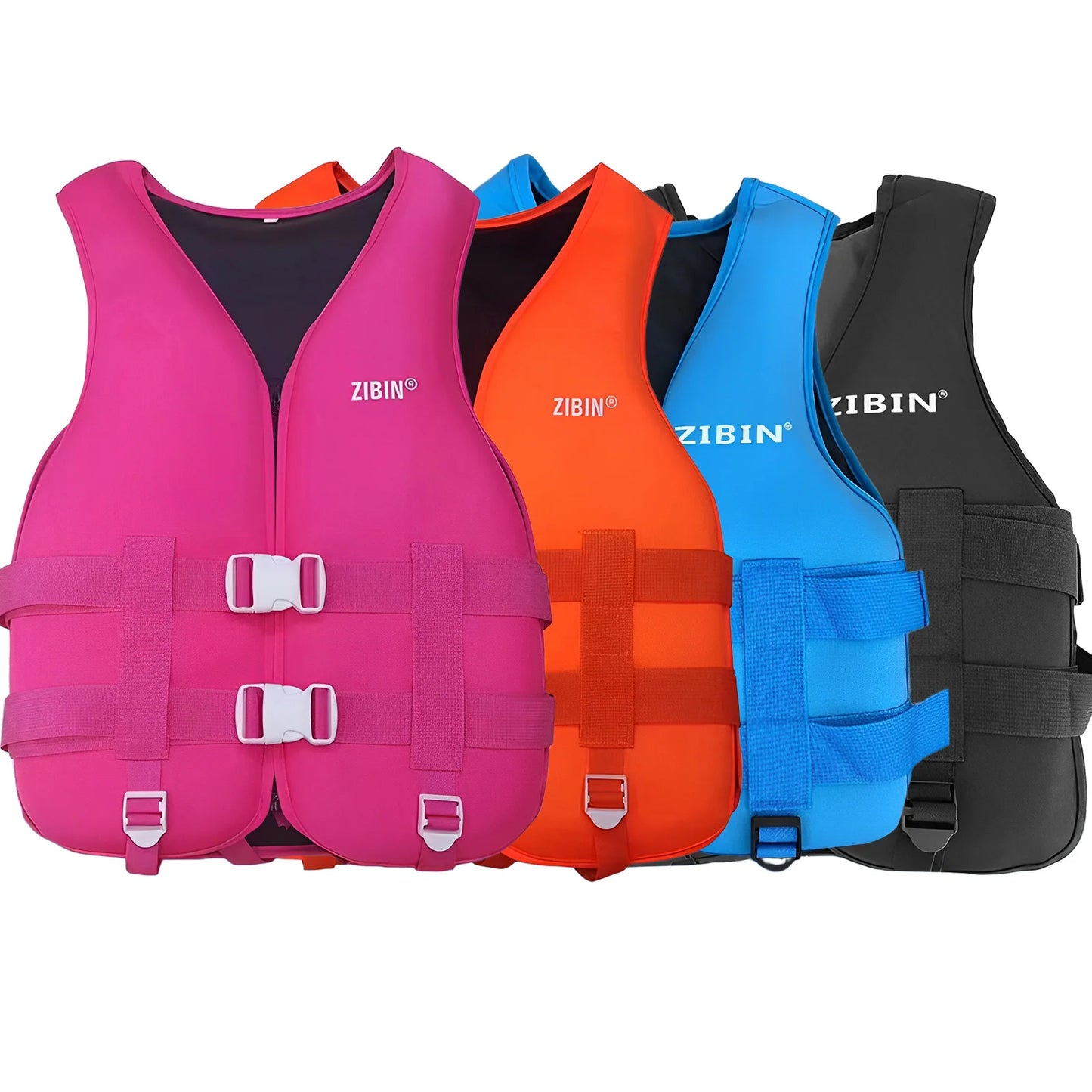 Kayak Life Vest Adults And Kids Surf Life Jacket Water Sports Boating Swimming Surfing Drifting Buoyancy Jacket Life Vest