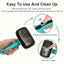 Self-Cleaning Slicker Brush for Dogs & Cats – Gentle Deshedding & Detangling Pet Grooming Brush with Push-Button Cleaning