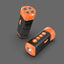 IPetDog Adjustable 4 Mode Ultrasonic Bark Control Device Orange Dog Barking Stopper Propeller Pet Deterrent Dog Training