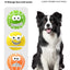 New Smiley Face Ball Latex Sound Toy Molar Teeth Cleaning Pet Latex Ball Dog Toy Pet Supplies
