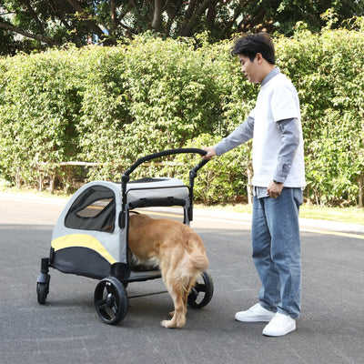 Pet Stroller -good for old or injury dog, 3 sizes, Portable ,Breathable & Foldable