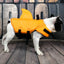 Dog Life Jacket Shark Fin Puppy Life Jacket Adjustable Dog Swimming Safety Jacket with Handle Dog Surfing Vest