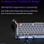 75k1 Pro Gaming  Mechanical Keyboard 79-Key Tri-Mode Connection Full-Key Hot-Swappable Aluminum Shell Fps Esports Games Keyboard