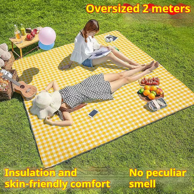 Waterproof Beach Mat Folding Mattress Portable Lightweight Picnic Mat ﻿Large Outdoor Camping Mat