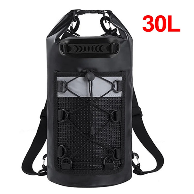 Swimming PVC Pack Dry Bag Backpack for Women Men 10L 20L Waterproof Shoulder Kayak Trekking Drifting Rafting Surfing Boating Bag