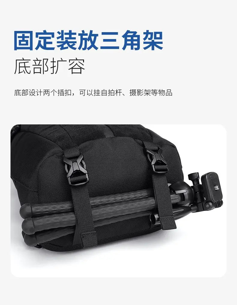 Ozuko Chest Bag Cross bag men Waterproof USB Man Crossbody Bag Anti-Theft Short Travel Messenger Sling Fashion Designer