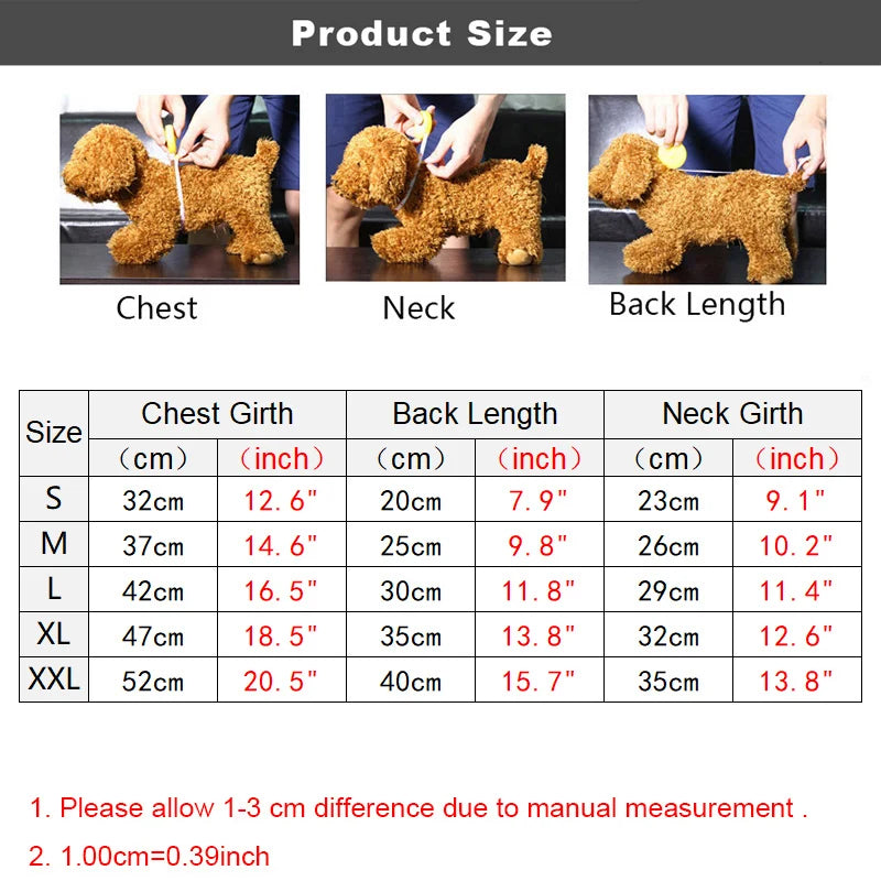 Winter Warm Pet Dog Coat for Small Medium Dogs Puppy Clothes Dog Jumpsuit Thicken Dog Hoodies Pet Supplies