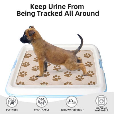 Pet Dog Diaper Mat Waterproof Reusable Training Pad Urine Absorbent Environment Protect Diaper Mat Washable Dog Car Seat Mat