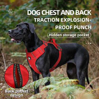 Anti-escape Pet Dog Vest Harness Reflective Adjustable Arn s Para Perros For Medium Large Dogs