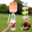 Dog Travel Water Bottle Portable Pet Dog Water Bottle Drinking Water Feeder for Dog Cat Outdoor WatererBowl Bottle Pet Supplies