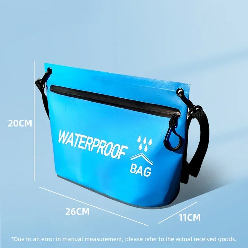 Summer Swimming Dry Bag for Men Beach Pool Swim Accessories Waterproof Bag Sport Shoulder Belt Sea Sports Women Gym PVC Pack