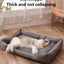 Waterproof Dog Bed 600D Oxford Pet Dogs Beds for All Seasons Thickened PP Cotton Filling Bite-resistant Pet Mat Dog Accessories