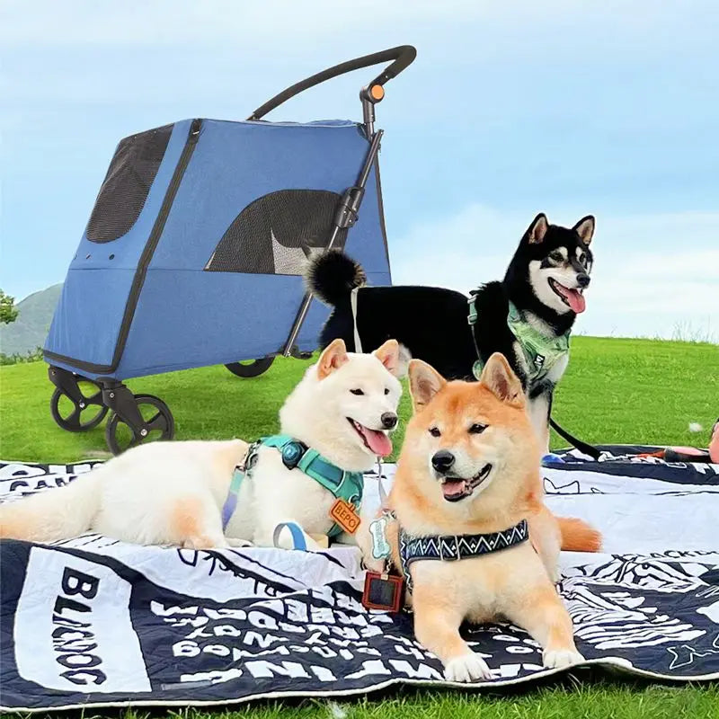Pet Troller - Foldable , suit for elderly dog, disability assistance
