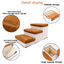 New Pet Climbing Ladder Foldable Storage Dog Ladder Anti Slip Large Capacity Thickened Bottom Plate Staircase Pets Products
