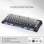75k1 Pro Gaming  Mechanical Keyboard 79-Key Tri-Mode Connection Full-Key Hot-Swappable Aluminum Shell Fps Esports Games Keyboard