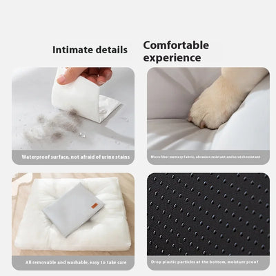Pet Nest Waterproof, Removable Washable, Small To Medium Sized Dog Sleeper Mat Cat Nest Dog Mat Dog Four Seasons Dog Accessories