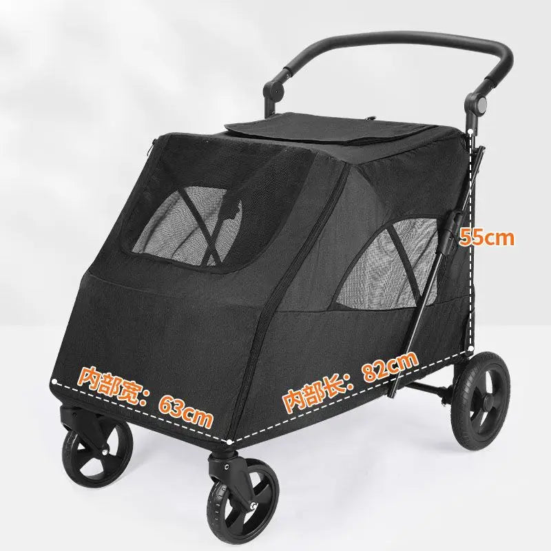 Pet Troller - Foldable , suit for elderly dog, disability assistance