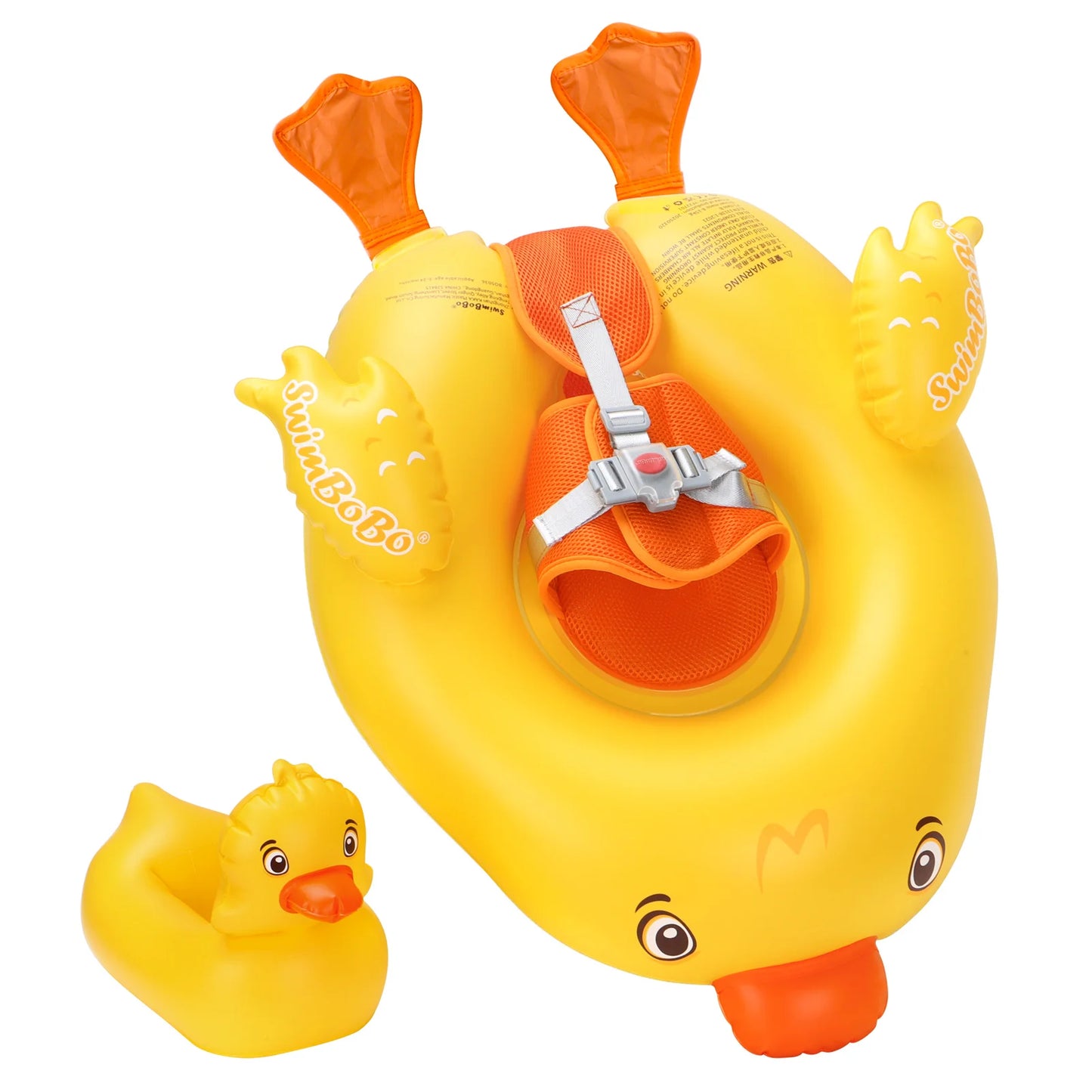 Swimbobo  New Upgrade Cute Cartoon Safety PVC Pool Float Baby Inflatable Swimming Infant Floating Kids Ring Circle Summer Toys