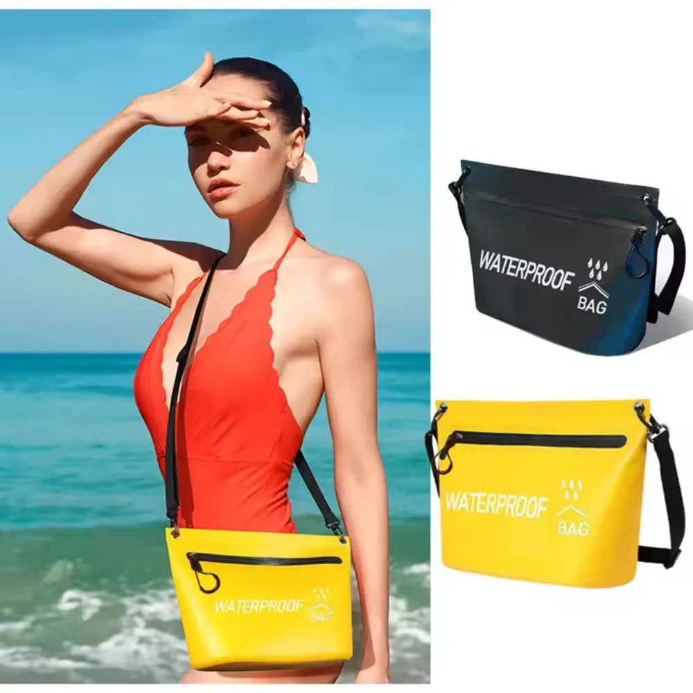 Summer Swimming Dry Bag for Men Beach Pool Swim Accessories Waterproof Bag Sport Shoulder Belt Sea Sports Women Gym PVC Pack