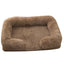 Winter Rectangular S M L XL Dog Beds Washable Plush Fluffy Dog Cat Bed Mat Pet Cushion Big Medium Kennel House camas para perro