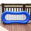 Inflatable Float Hammock floaties for adults Perfect for Poolside Lounging Swimming Pool Loungers Beds Foldable Striped Parties