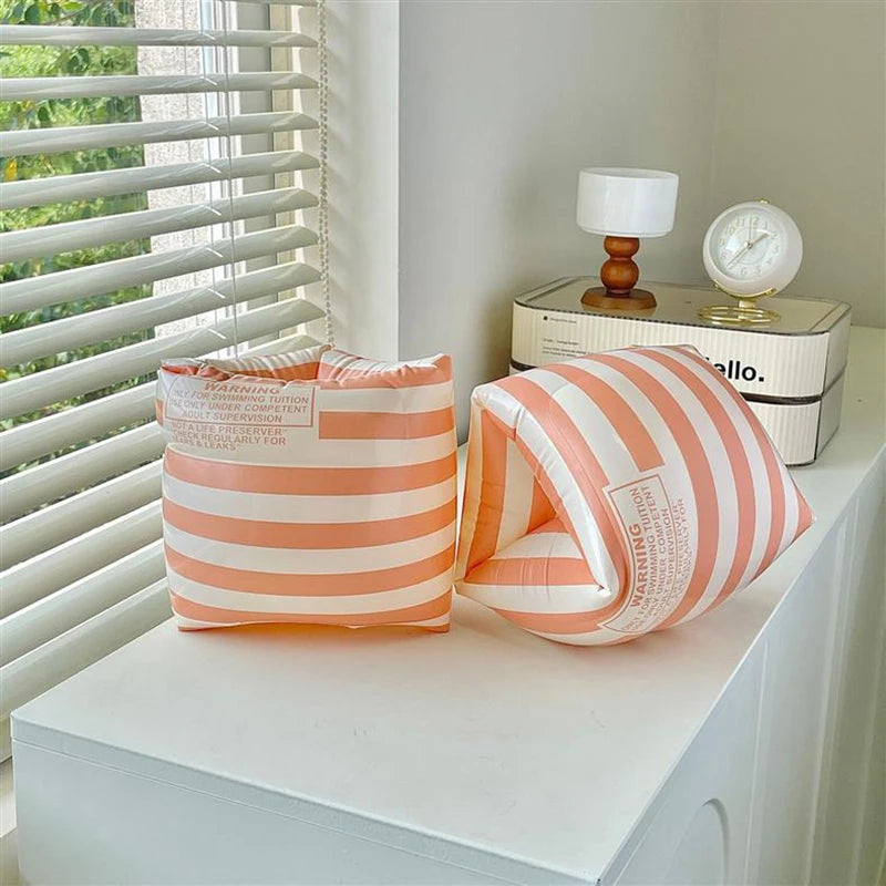 1 pair Cartoon printing Swimming Arm Floaties Inflatable Swim Arm Bands Floater Sleeves for Adults and Kids Wholesale