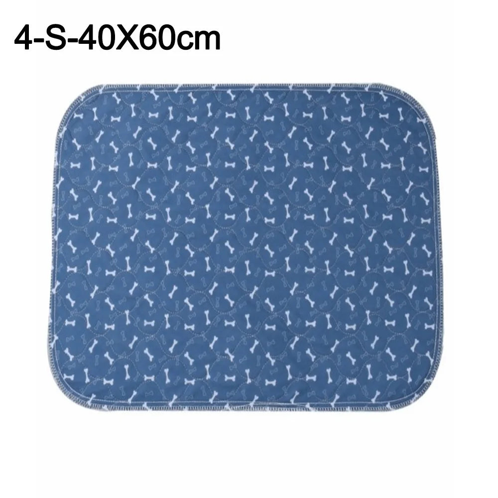Absorbing Pad Waterproof Puppy Pee Pad Reusable Fast Absorbing Pet Bed Mat Soft Non-slip Dog Urine Pad Pet Training