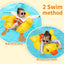 Swimbobo  New Upgrade Cute Cartoon Safety PVC Pool Float Baby Inflatable Swimming Infant Floating Kids Ring Circle Summer Toys