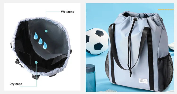 Gym Bags Swimming Accessories Waterproof Outdoor Dry Wet Water Pool Bathing Swimsuit Travel Handbag Beach Pouch Women's Sports