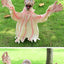 Halloween Horror Decoration To Insert Large Swing Ghost New Voice Control Decoration Scary Props Home Garden Decoration