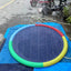 100-200cm Pet Sprinkler Pad Play Cooling Mat Swimming Pool Inflatable Water Spray Pad Mat Tub Summer Cool Dog Bathtub for Dogs