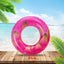 Watermelon Pattern Swimming Ring For Kids Adult Inflatable Mattress Pool Party Swimming Laps Summer Beach Float Water Sports