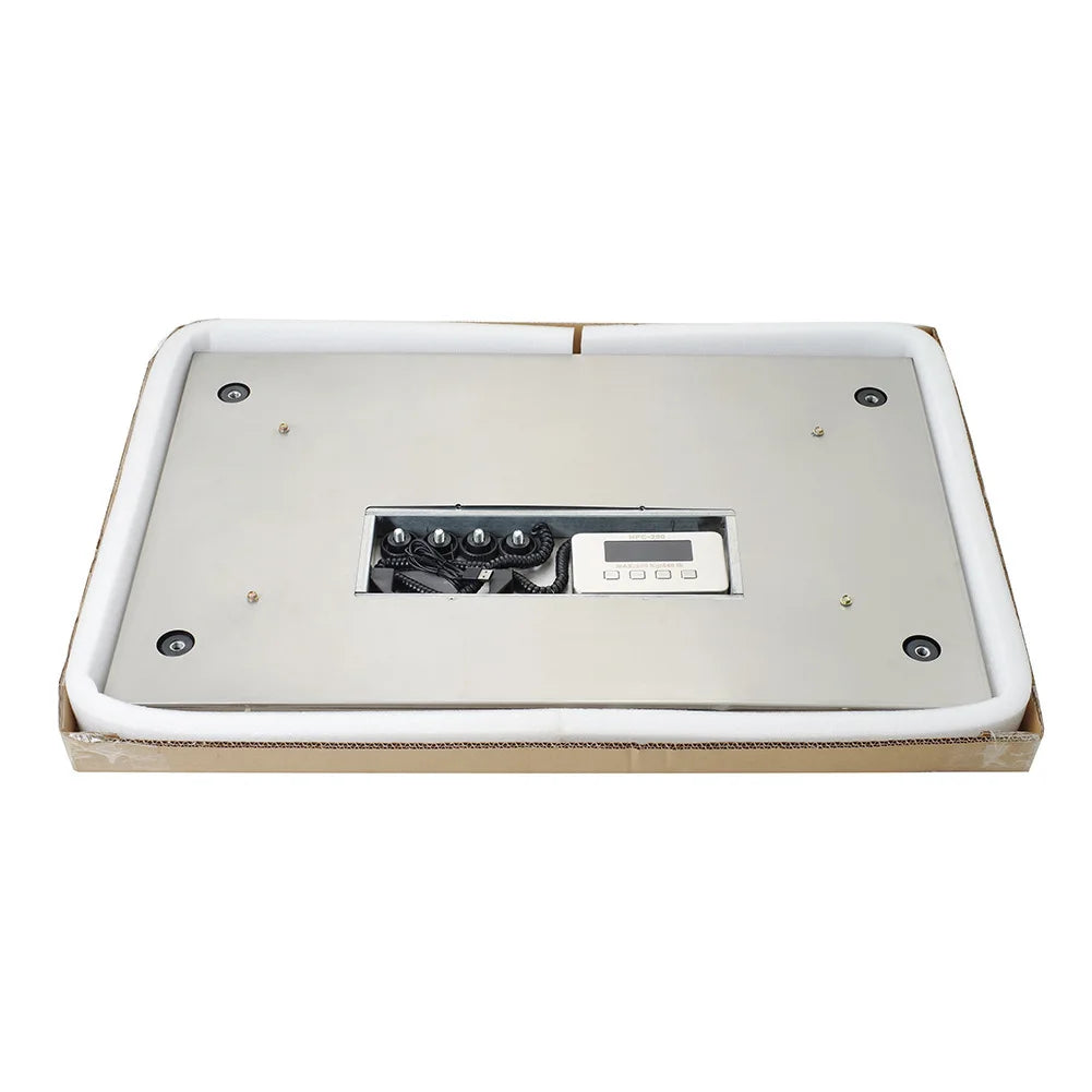 The 80*53 Cm Ultra-thin Pet Hospital All-stainless Steel Large-top Portable Electronic Platform Scale Can Be Recharged