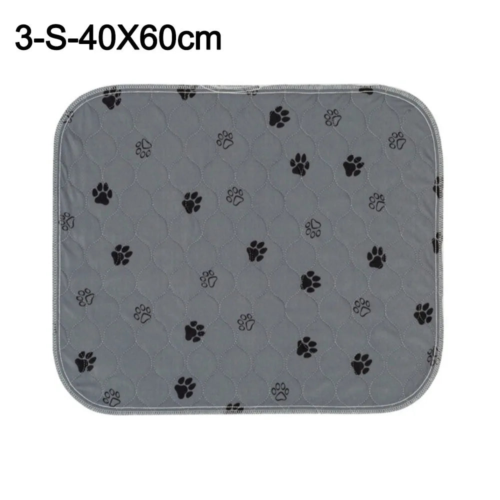 Absorbing Pad Waterproof Puppy Pee Pad Reusable Fast Absorbing Pet Bed Mat Soft Non-slip Dog Urine Pad Pet Training