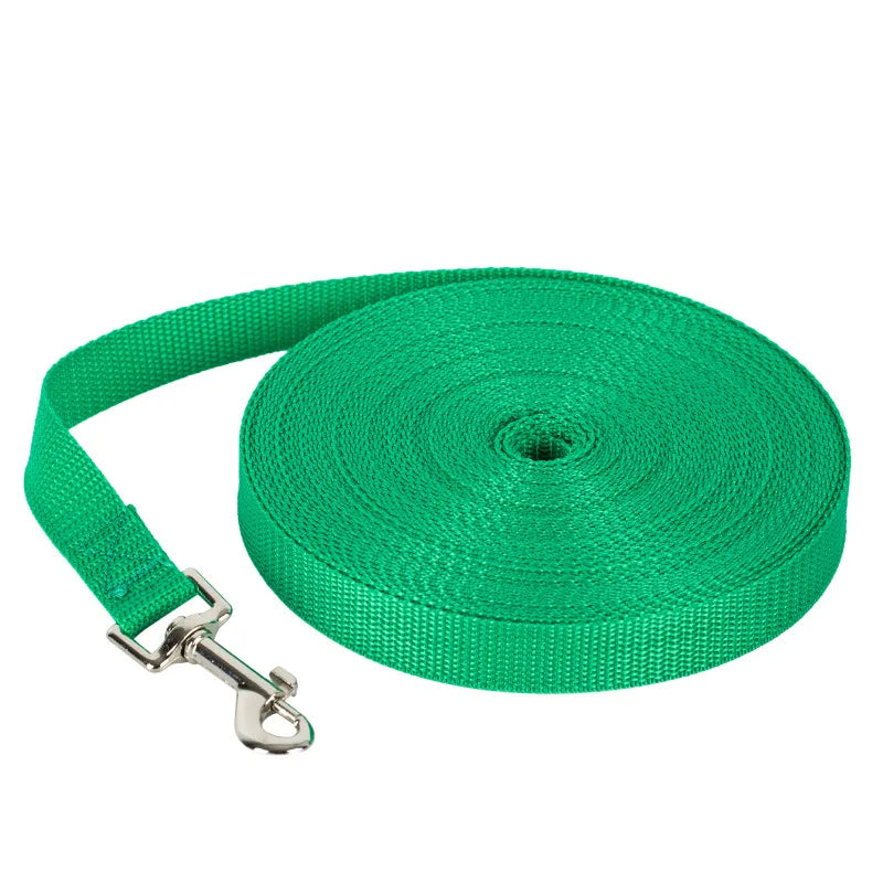 4ft-100ft Nylon Dog Leash Long Leash for Dogs Pet Shop Outdoor Training Extended Control Dog Leashes Pet Accessories All Dogs