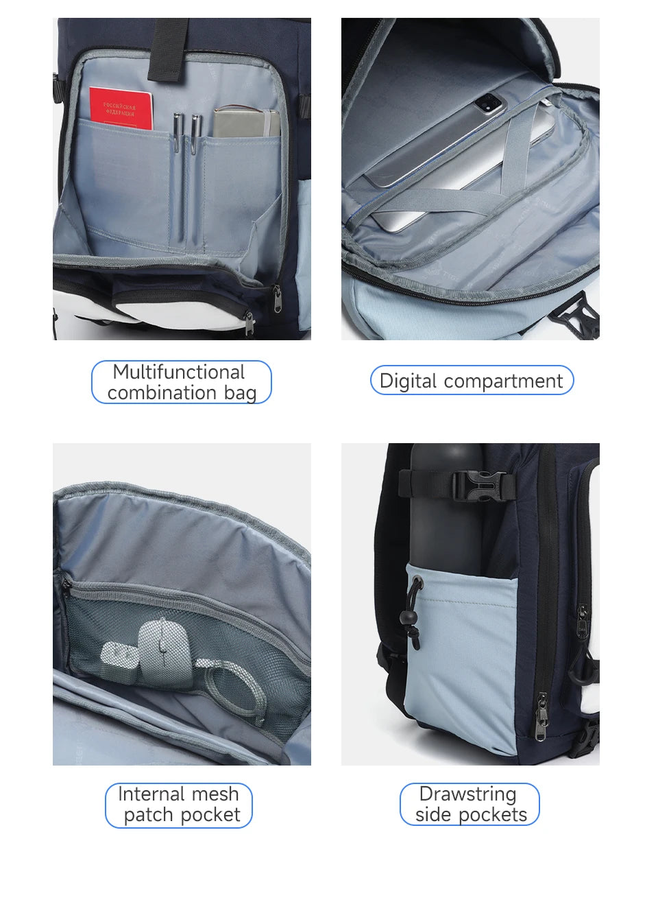 Tigernu School Backpack Bags For Women For Men Knapsack Nylon Backpacks Lady Bags Schoolbag Travel Backpack Male Korean Backpack