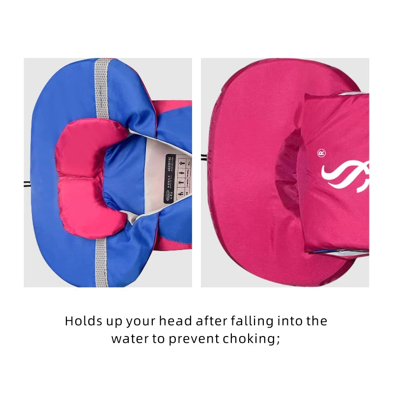 Kids Swimming Life Jacket Vest 30- 50 lbs Approved Aids Paddling Surfing Safe Buckle Straps Saved Life Jackets Toddler Lifeguard