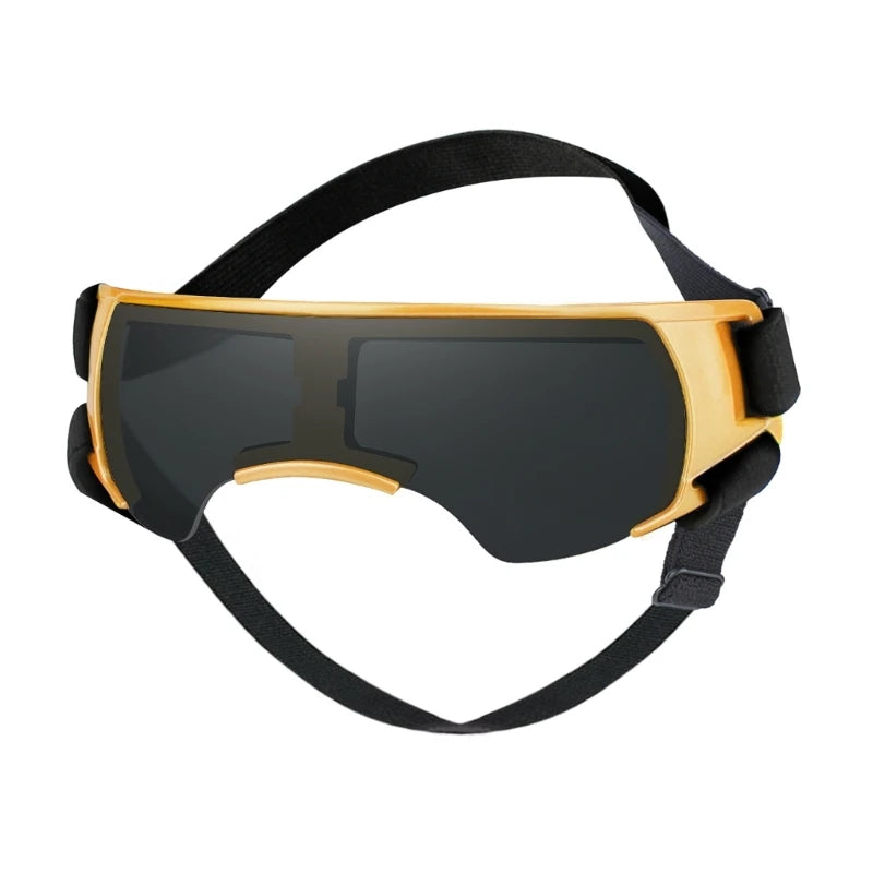 Dog Summer Sunglasses Soft Windproof Anti-UV with Adjustable Strap for Outdoor Sports Goggles for Heavy Snow Dropshipping