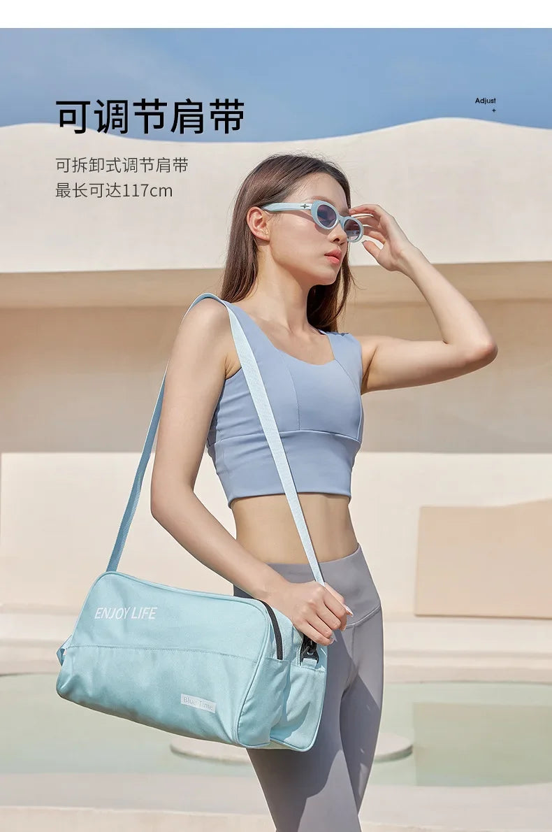 Multifunctional Wet-dry Swimming Bag for Men Women Portable Swming Storage Bag Waterproof Swim Organizer Gym Fitness Sports Bag