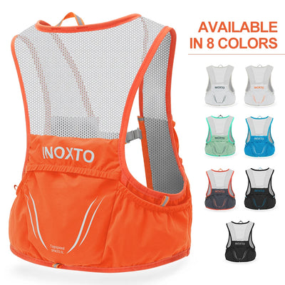 INOXTO 2022 new lightweight running backpack moisturizing vest suitable for bicycle marathon hiking ultra-light portable 2.5L