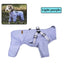 Dog Raincoat With Harness Waterproof Jacket for Small Dogs Adjustable Reflective Dog Rain Overalls Four legged raincoat Pet Rain