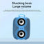 Portable Mini  Bluetooth Speaker,Sound Box Subwoofer: