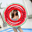 Watermelon Pattern Swimming Ring For Kids Adult Inflatable Mattress Pool Party Swimming Laps Summer Beach Float Water Sports
