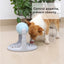 Small Medium Rotating Pet Cylindrical Roller Food Leaking Toy Leak Proof Food Ball Bowl Adjustable Height Pet Interactive Toy