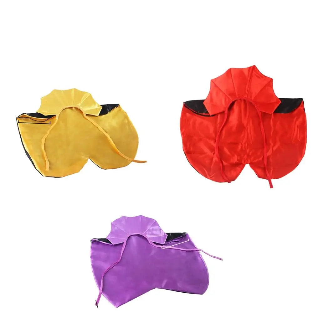 Stand-collar Halloween Pet Costume Adjustable Comfortable Cat Cosplay Cloak Pet Supplies Soft Fabric Dogs Knight Cape Party
